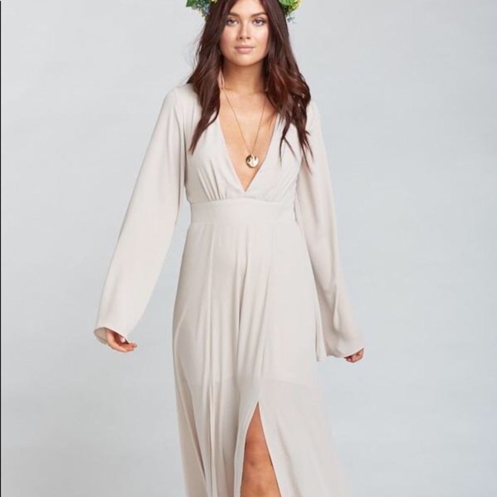 Venus Long Sleeve Dress Show Me the Ring Crisp